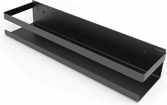 OEM Estante De Ducha Sin Taladrar, Estante De Ba&ntilde;o De Acero Inoxidable Sus304, Negro Mate - 30 Cm