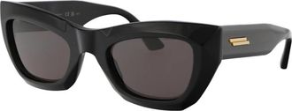 Bottega Veneta Zonnebrillen - Dames - Zonnebrillen - Zwart - 52 MM - Accessoires