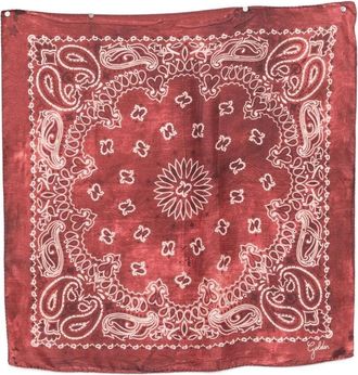 Golden Goose Scarf Paisley Print Golden Foulard Paisley
