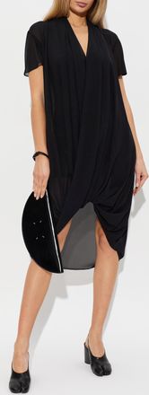 Maison Margiela Asymmetrical Dress, Womens, Black