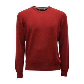 Gran Sasso 55167/19690 Paricollo Trui - Heren - Truien - Rood - Maat: M Wol