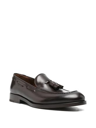 Fratelli Rossetti tassel-detail leather loafers - Bruin