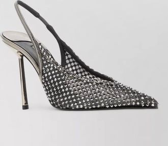 Le Silla embellished mesh sandals