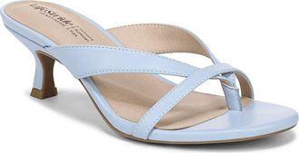Life Stride Navine Kitten Heel Flip Flop in Ice Blue at Nordstrom, Size 8.5