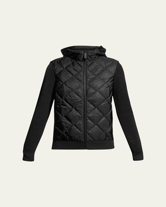 Canada Goose HyBridge Quilted Knit Hoodie