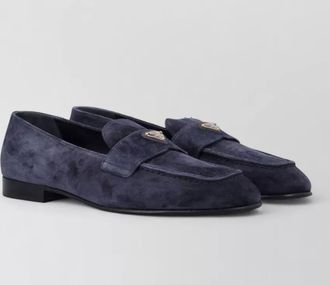 Prada suede loafers