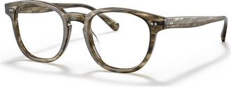 Oliver Peoples 48mm Rectangle optical glasses in Green at Nordstrom