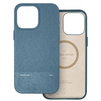 Native Union Funda Protectora Classic Magsafe Para Iphone 16 Pro Max Native Union Azul