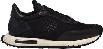 Bepositive Space Race - Heren - Sneakers - Zwart - 44 EU - Leer - Schoenen