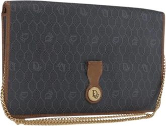 Dior Pre-owned Vintage Schoudertas - Dames - Vintage Clutch - Zwart - ONE Size - Leer - Vintage
