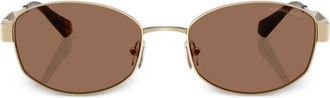 Michael Kors Occhiali da sole ovali - Oro