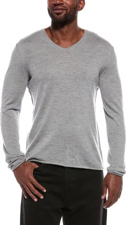 ATM Anthony Thomas Melillo Fine Gauge Cashmere V-Neck Sweater
