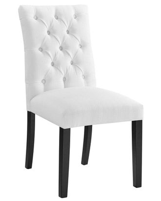 ModWay Duchess Button Tufted Fabric Dining Chair