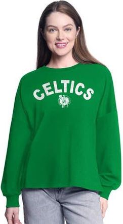 G-III 4Her by Carl Banks Womens G-III 4Her by Carl Banks Kelly Green Boston Celtics Athletic Pullover Sweatshirt at Nordstrom, Size X-Large