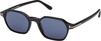 Tom Ford Ft 1301 Joey-02 Zonnebrillen - Heren - Zonnebrillen - Zwart - 51 MM - Accessoires