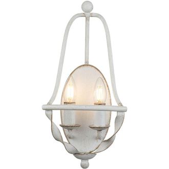Quoizel Elstead Quoizel Bradbury Candle Wall Lamp Antique White