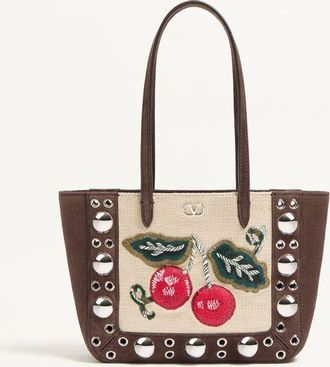 Valentino Garavani Valentino Garavani Nellc&ocirc;te Mini Embroidered Shopping Bag Wo