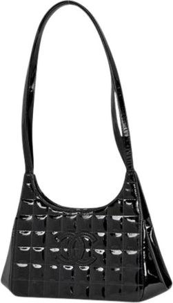 Chanel Pre-owned Shoulder Bags, female, Black, Size: ONE SIZE Pre-owned Vintage Shoulder Bag
