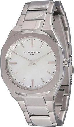 Pierre Cardin Watches, female, Gray, Size: ONE SIZE Stainless Steel Dress Watch