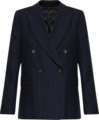 Paul Smith Double-vent Blazer - Dames - Blazers - Blauw - 2XL - Wol - Jassen
