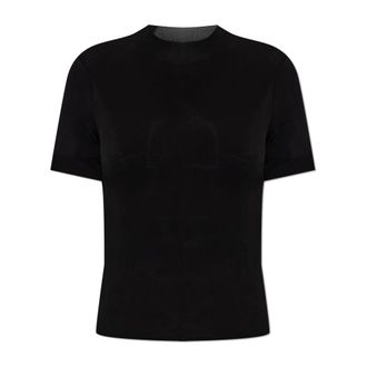 Maison Margiela Dames, Tops, Zwart, Maat: M