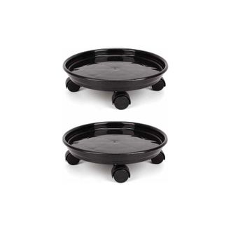 OEM Soporte Con Ruedas Para Plantas (1 Unidad) Con 4 Ruedas Universales Para Transportar Y Mover F&aacute;cilmente Macetas Pesadas O Como Bandeja Para Plantas