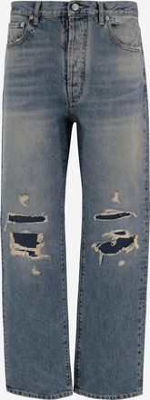 Maison Margiela versleten katoenen jeans