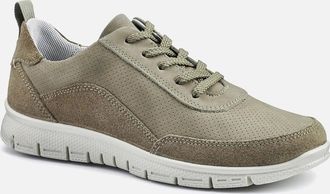 Hotter Womens Gravity II Womens Wide Fit Trainers - Tan - Size: 5.5