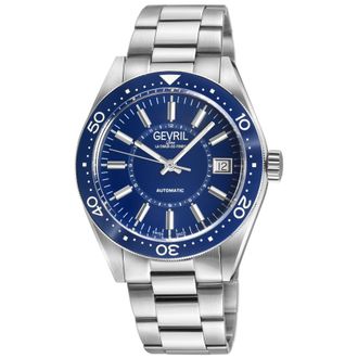 Gevril Group Belmont Automatic Blue Dial Mens Watch 42101B