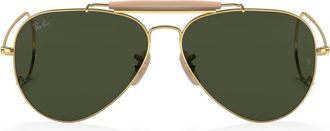 Ray-Ban Sunglasses Rb3030 W3402 Outdoorsman I Gold/Green G 15 Unisex