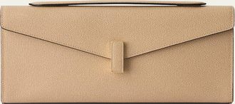 Valextra Iside Leather Clutch