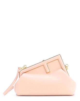 Fendi Fendi Beige Leather First Bag Small (Authentic Pre-Loved)