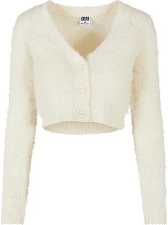 Urban Classics Dames/Dames Cropped Vest (Wit zand)