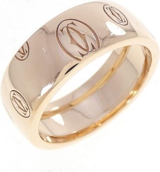 Cartier Happy Birthday Pink Gold (18K) Band Ring (Pre-Owned)