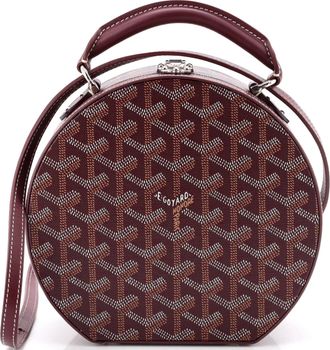 Goyard Alto Hatbox Bag Coated Canvas
