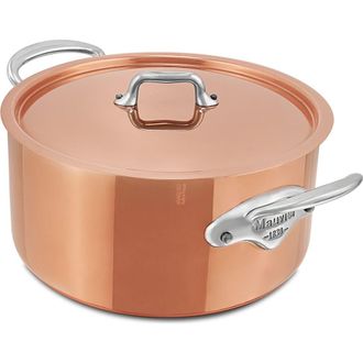Bloomingdale's M3 S 5.7-Qt Copper Stewpan With Lid, Cast Stainless Steel Handles at Nordstrom