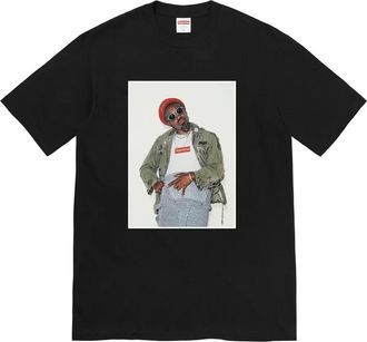 SUPREME T-shirt girocollo Andr&eacute; 3000 - Nero