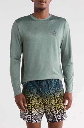 Volcom Deadly Stone Swim T-Shirt in Light Olive at Nordstrom Rack, Size Xx-Large