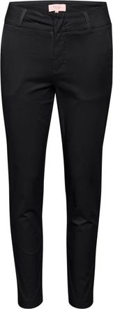 Part Two Blauwe Grafiet Straight-Leg Broek - Dames - Slim Fit Broeken - Blauw - XL - Broeken