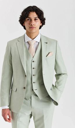 PAUL ANDREW Belmont 3 Piece Suit Classic Stitch Lapel Wedding Summer Prom
