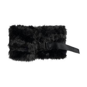 Yohji Yamamoto Cuello de piel sint&eacute;tica - Accessories - Mujer - Negro - ONE SIZE