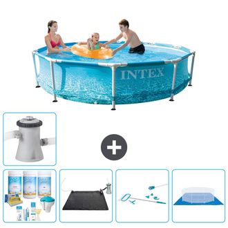 Intex Piscina Con Estructura Redonda - 305x76 Cm - 7-piezas S20964