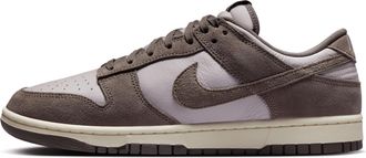 Nike Mens Dunk Low Retro SE Leather/Suede Shoes in Purple | FQ8249-001