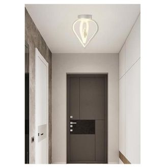 Trade Shop Trade Shop Traesio - Trade Shop - Lampadario Plafoniera A Soffitto 2 Cuori Pendente Luce 6500k 4000k 3000k Pn-01b
