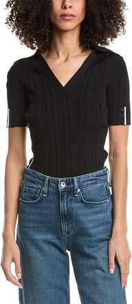 3.1 Phillip Lim Lux V-Neck Polo Shirt