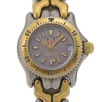 Tag Heuer Pre-owned S/el Professional Stainless Steel Quartz - Dames - Vintage Horloges - Grijs - ONE Size - Vintage