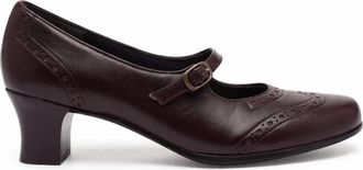 Munro Womens Isabel Heels In Wine Kid