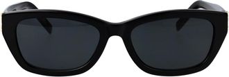 Saint Laurent SL M153 Zonnebrillen - unisex - Accessoires - Zwart - Maat: 55 MM