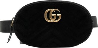 Gucci Pre-owned Belt Bags, female, Black, Size: ONE SIZE Pre-owned Belt Bag