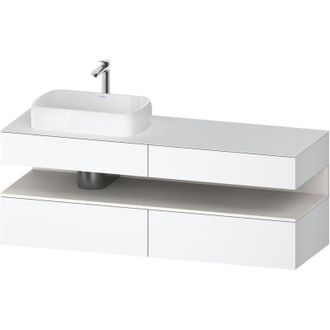 Duravit Duravit Qatego Consola Mueble Bajo Lavabo, 2 Extensiones, 2